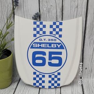 Shelby GT350 Hood Metal Racing Wall Art